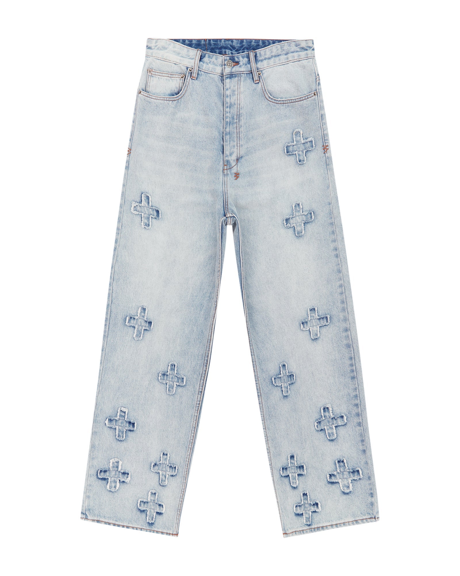 Buy Maxx Kraftwerk Men's Patched Denim Jean KSUBI