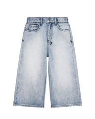 Kids Lil Anti K Punk Blue Relaxed Denim Jeans