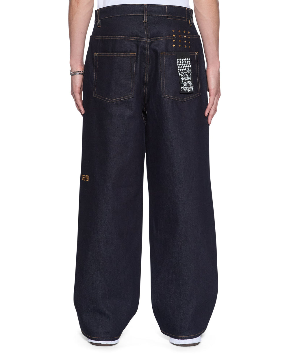 Mens Maxx Raw Blue Baggy Denim Jeans