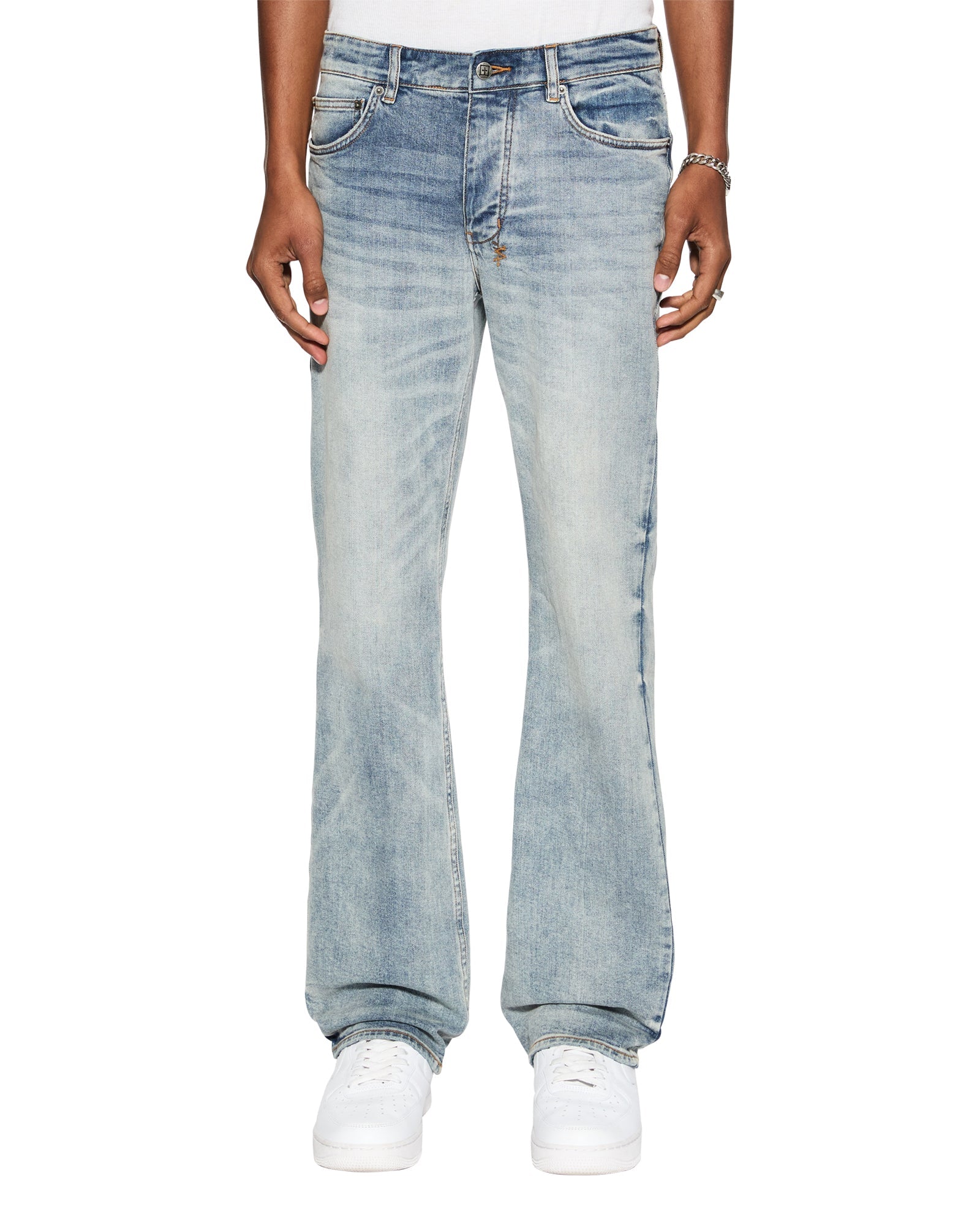 Mens Bronko Pure Dynamite Bootcut Denim Jeans