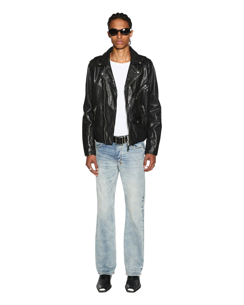 Mens Bronko Pure Dynamite Bootcut Denim Jeans