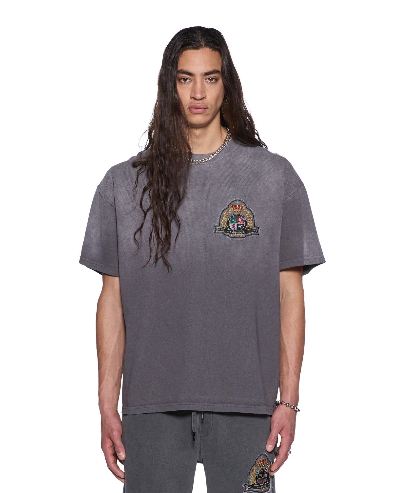 Mens Krest Ekcess Ss Tee Charcoal Tees