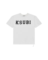 Mens Touchdown Ekcess Ss Tee Vintage White Tees