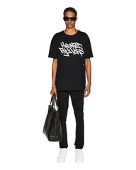 Mens Faust Biggie Ss Tee Jet Black Tees