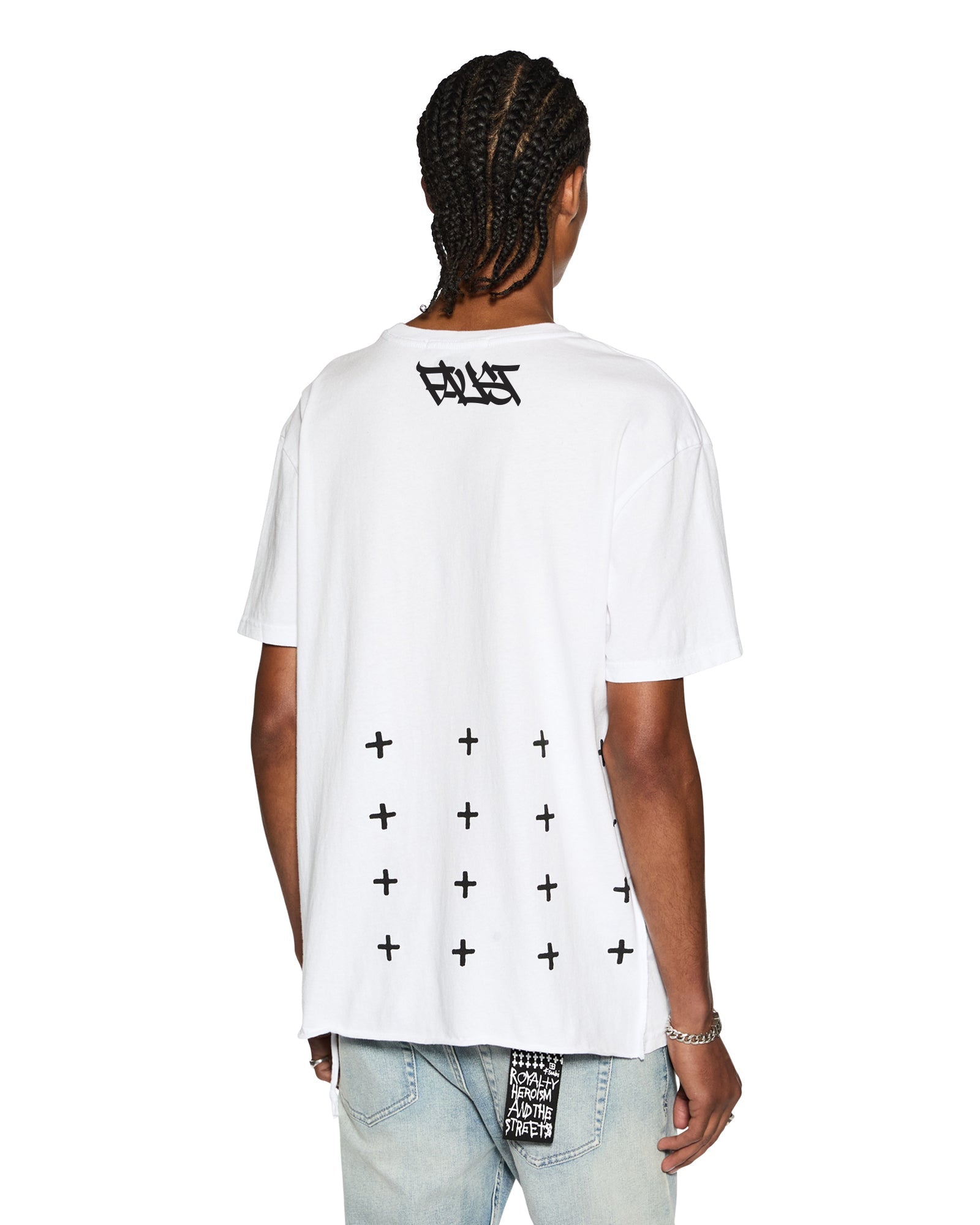 Mens Faust Biggie Ss Tee Optic White Tees