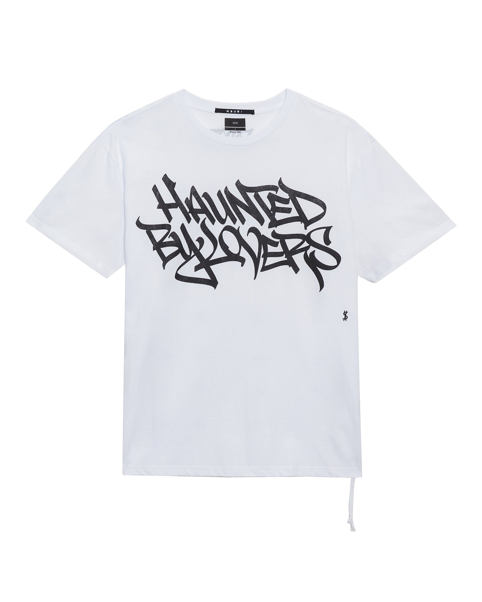 Mens Faust Biggie Ss Tee Optic White Tees