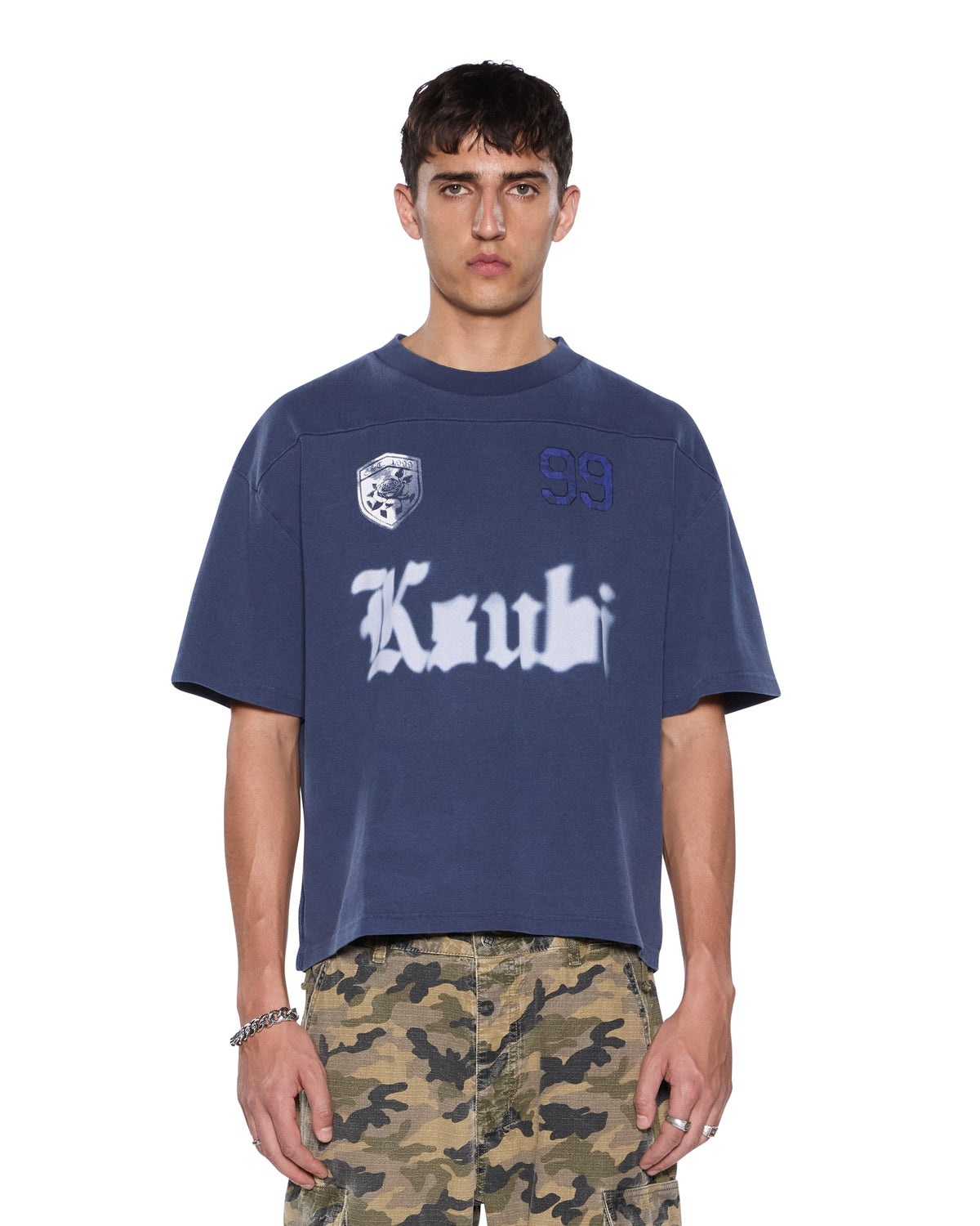 Mens Utopia Halen Ss Tee Navy Tees