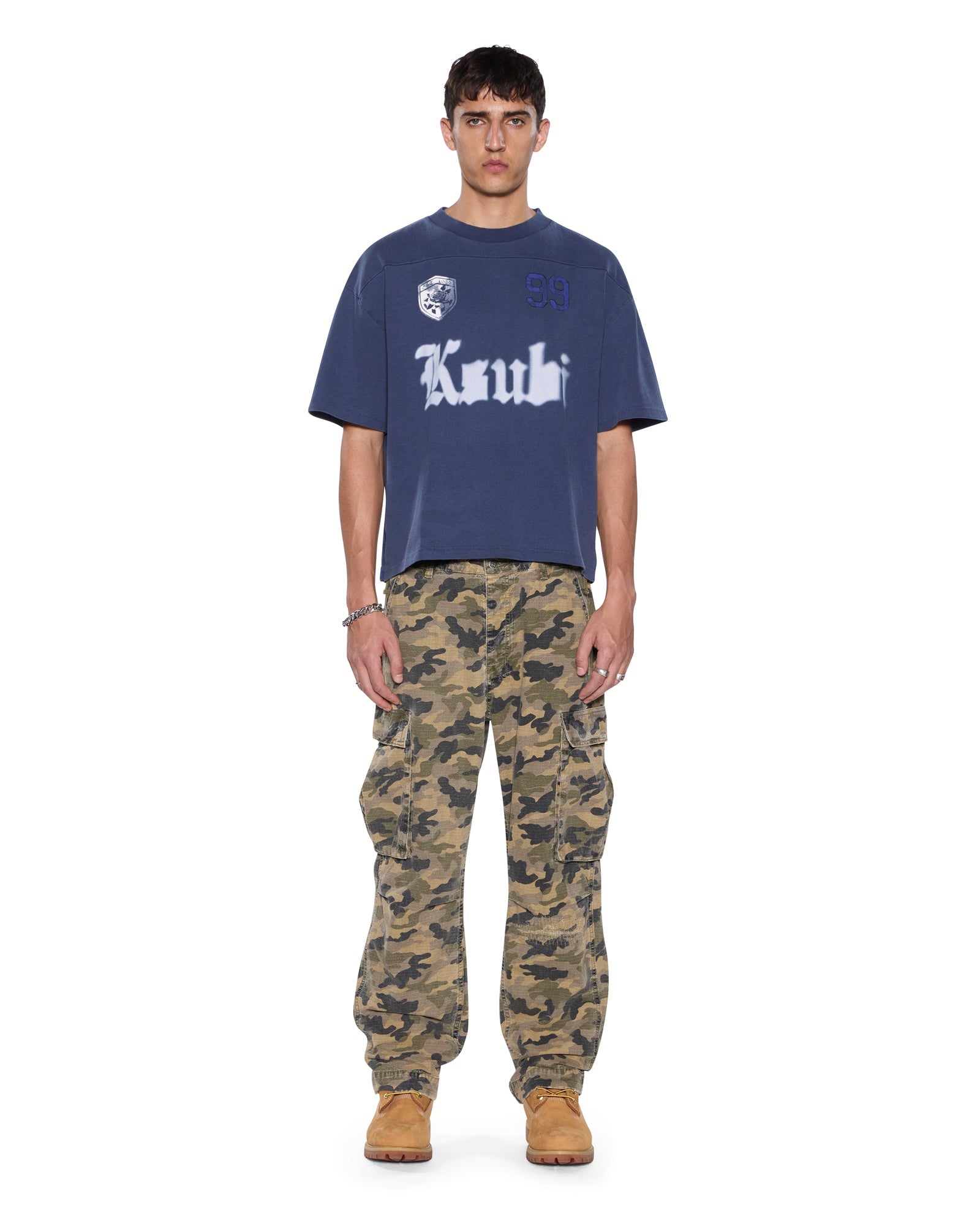 Mens Utopia Halen Ss Tee Navy Tees