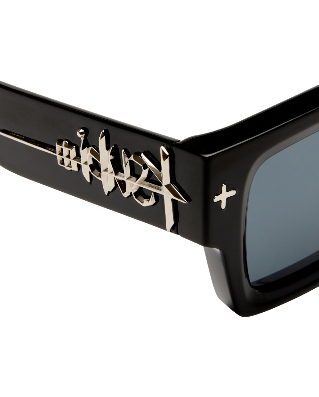 The Kingy Sunglasses Black Silver