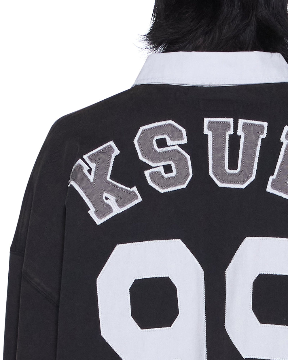 Mens Duke Rugby Ls Jersey Black Fashion Tops