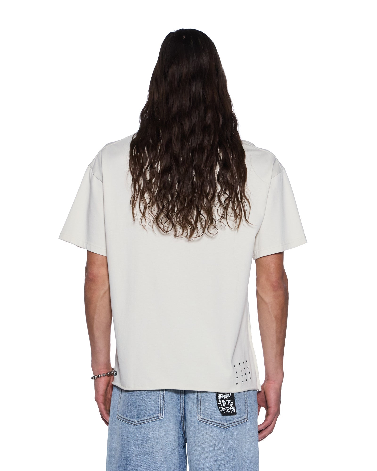 Mens Prestige Biggie Ss Tee Antique White Tees