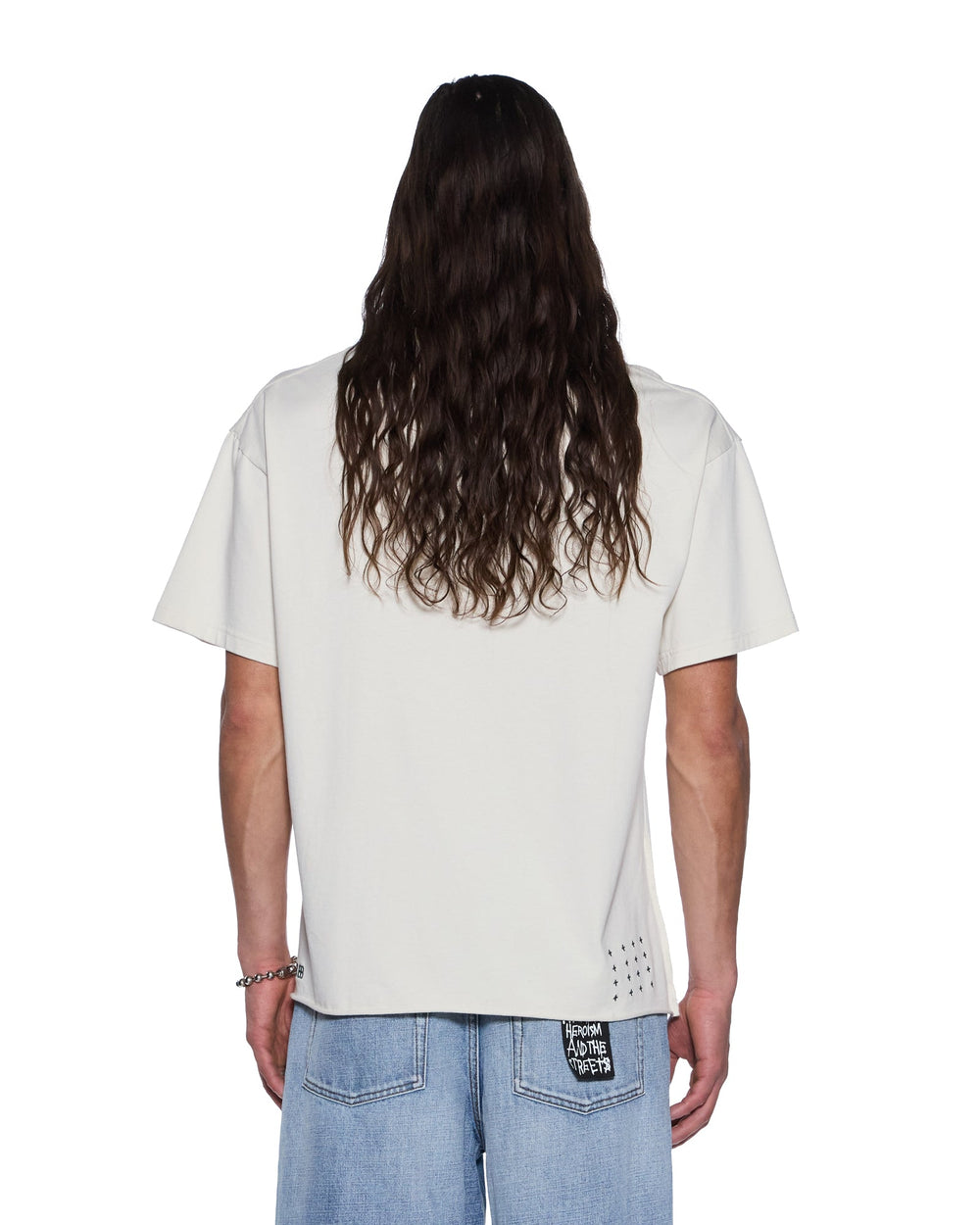 Mens Prestige Biggie Ss Tee Antique White Tees