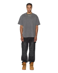 Mens Intruder Ekcess Ss Tee Charcoal Tees
