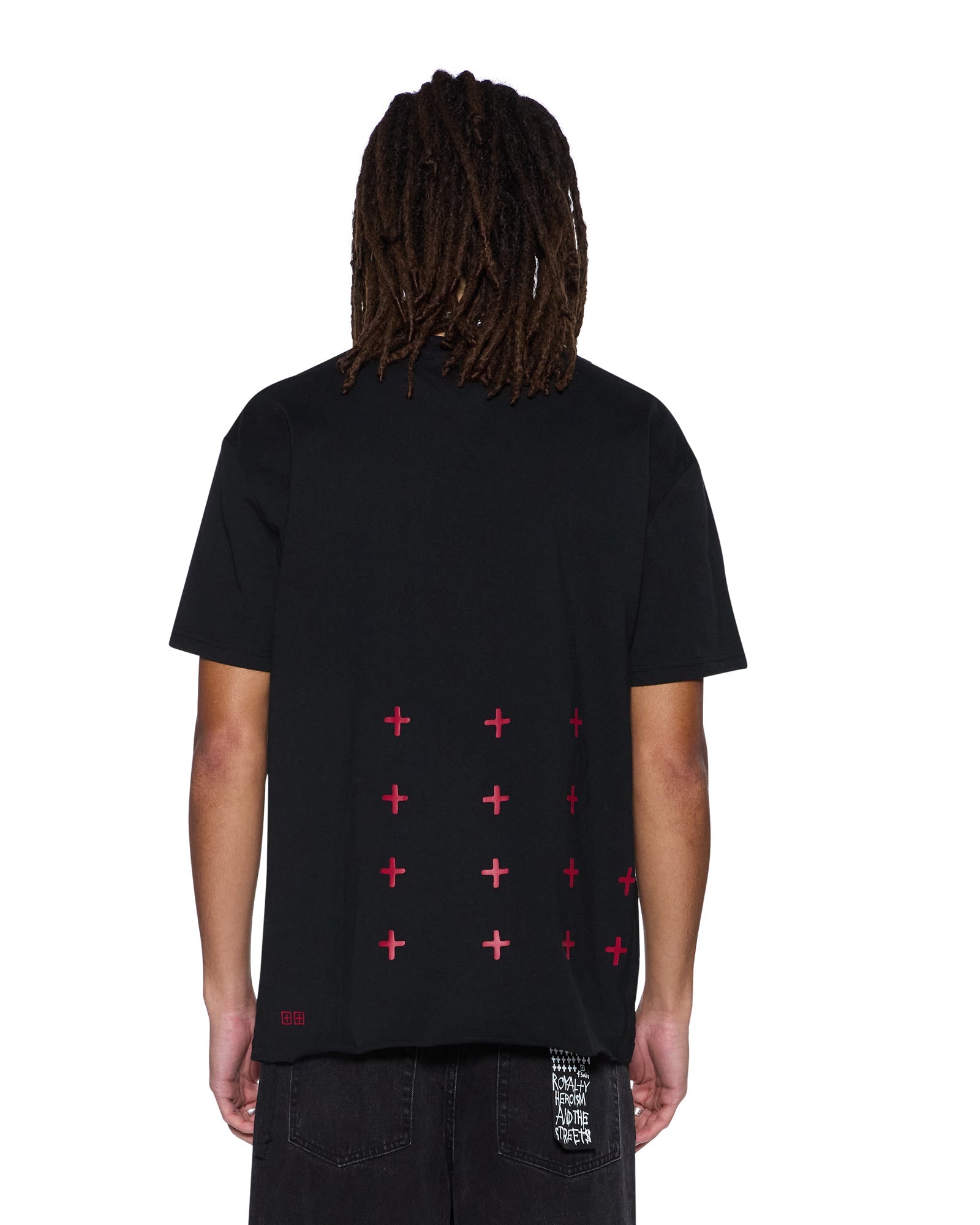 Mens All Day Biggie Ss Tee Red Tees