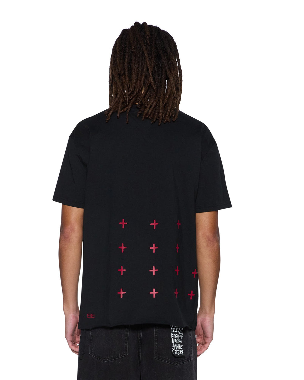 Mens All Day Biggie Ss Tee Red Tees