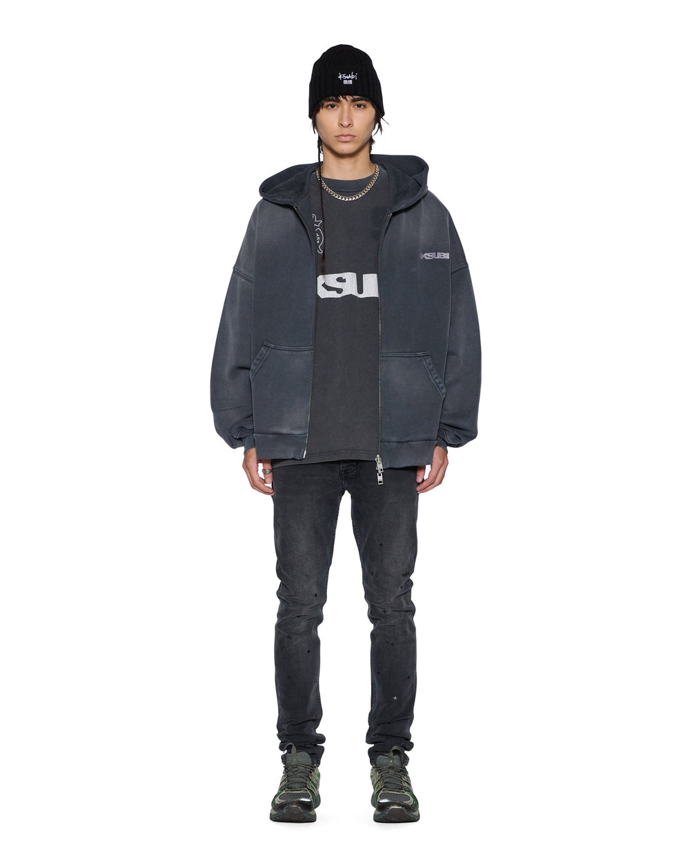 Mens Rugged Ekcess Ss Tee Blasted Black Tees