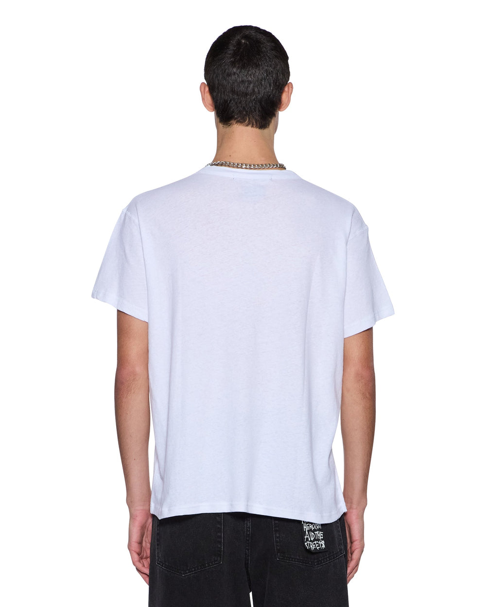 Mens Slub Sid Ss Tee White Tees
