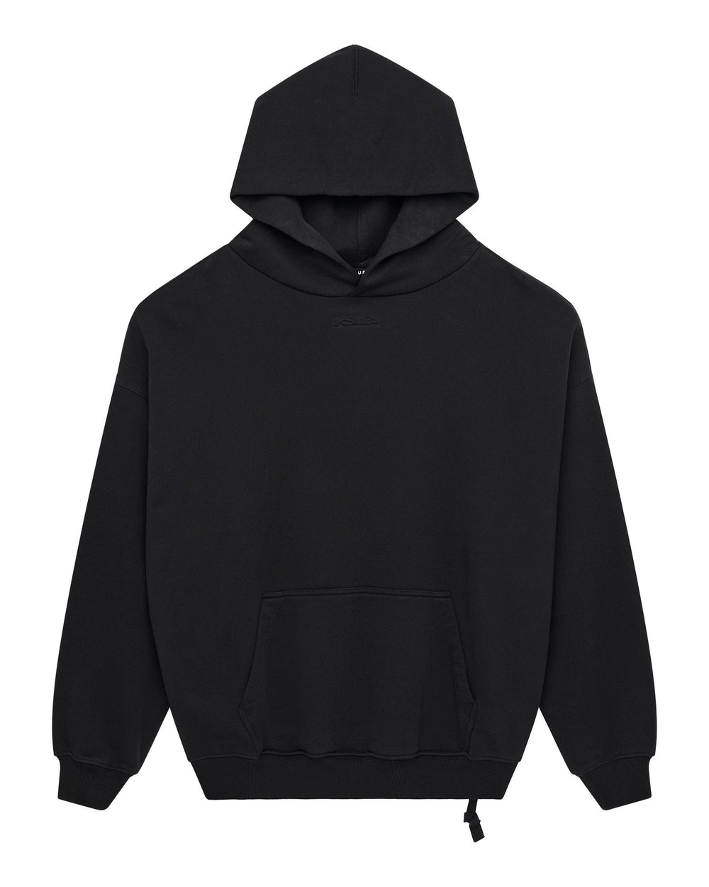 Mens Intruder Ekcess Hoodie Jet Black Fleece