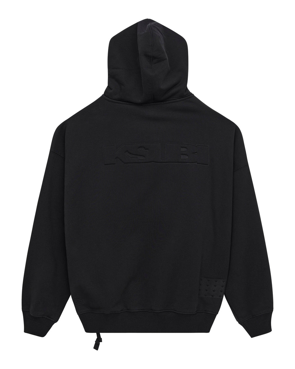 Mens Intruder Ekcess Hoodie Jet Black Fleece