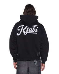 Mens Outfield Ekcess Hoodie Black Fleece