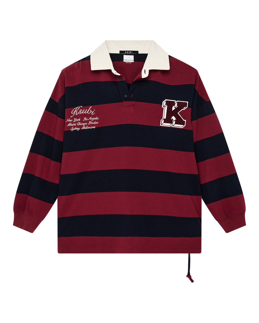 Mens Rugged Rugby Jersey Fire Fade Fashion Tops