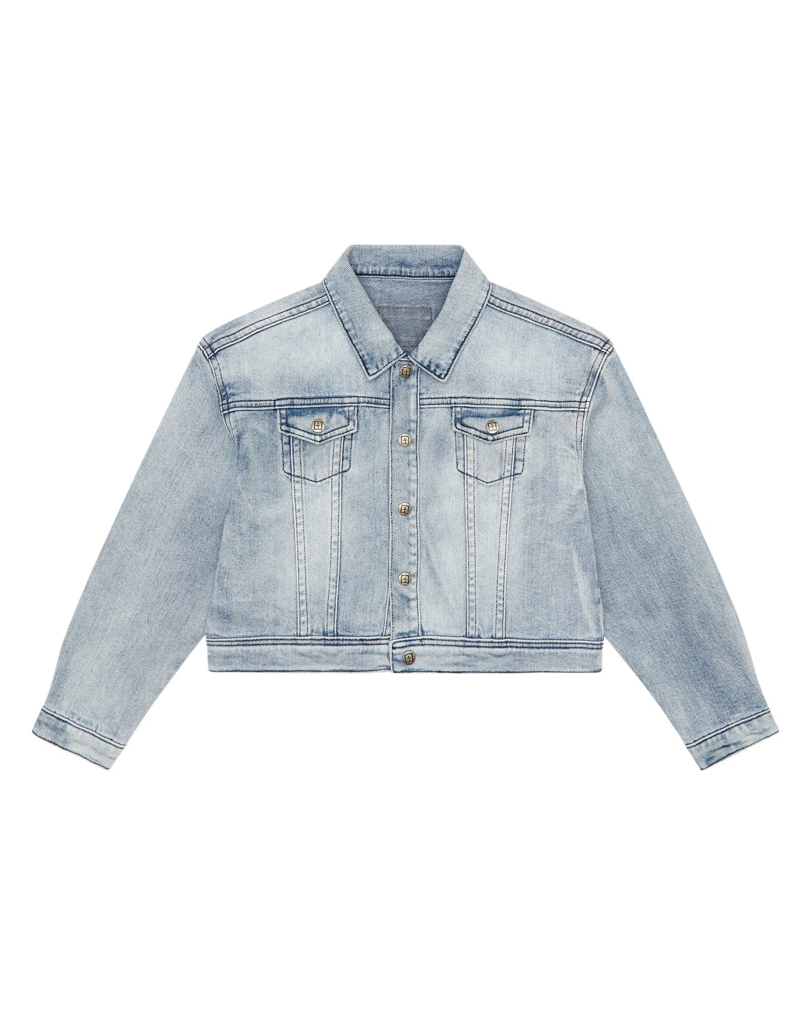 Lil Oh G Kids Jackets - Blue Denim