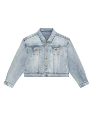 Lil Oh G Kids Jackets - Blue Denim