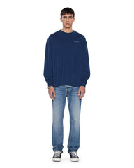 Mens Mekanik Ekcess Ls Tee Navy Tees