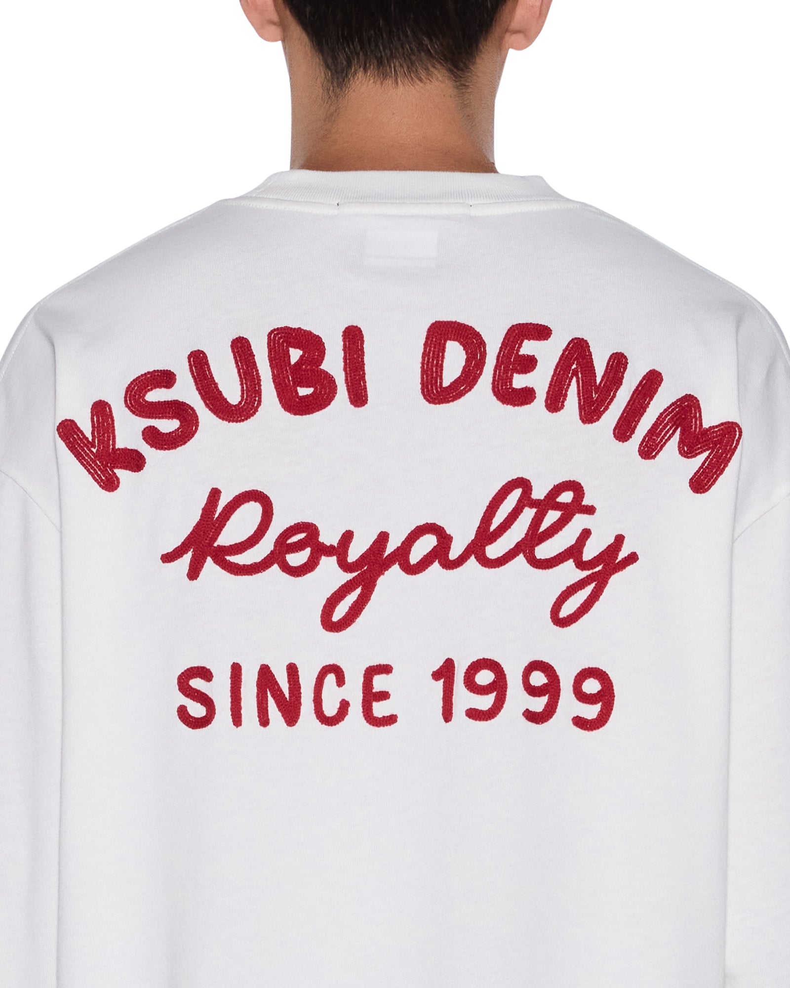 Mens Mekanik Ekcess Ls Tee White/Red Tees