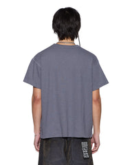 Mens Slub Sid Ss Tee Charcoal Tees
