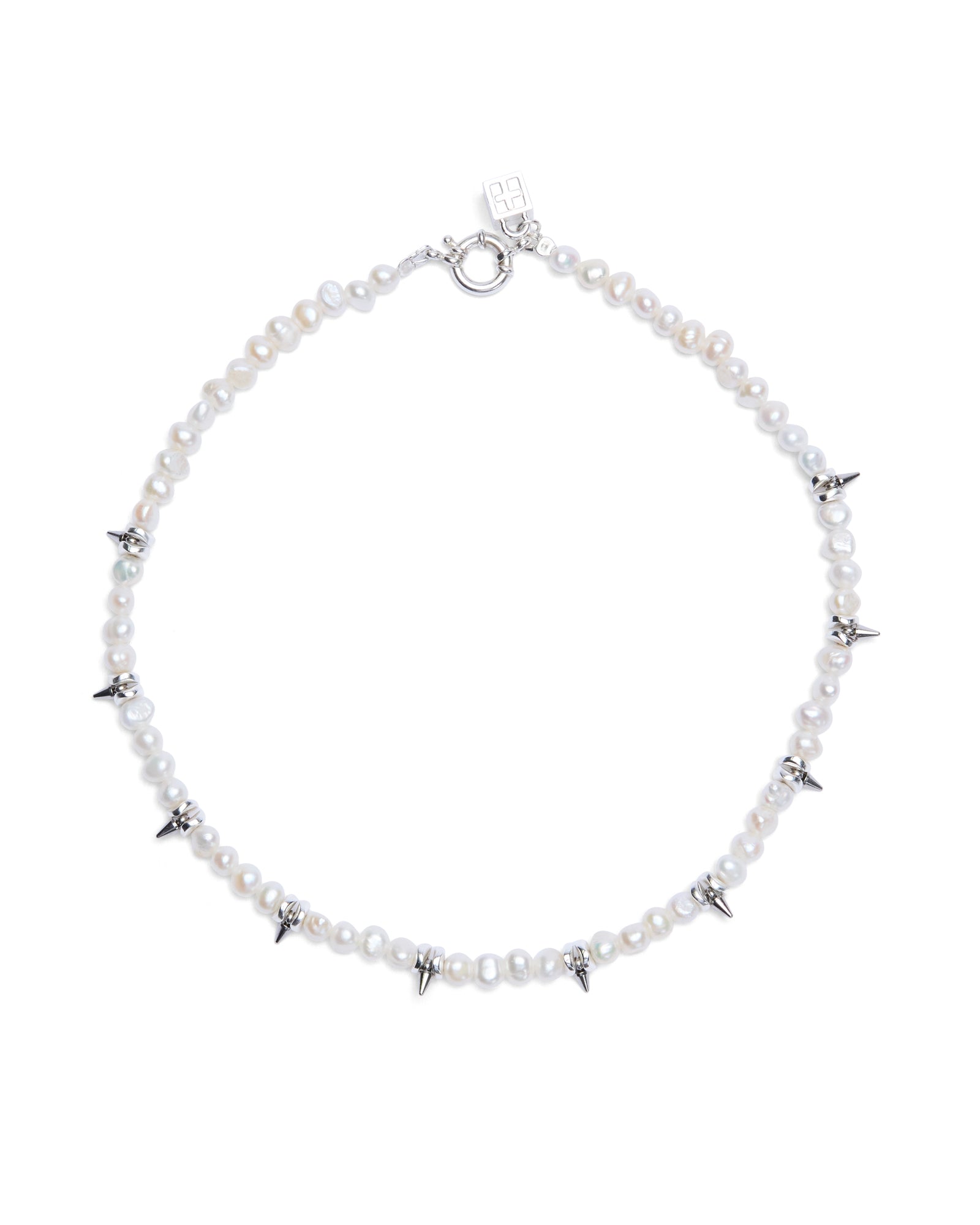 Pearl Spike Choker