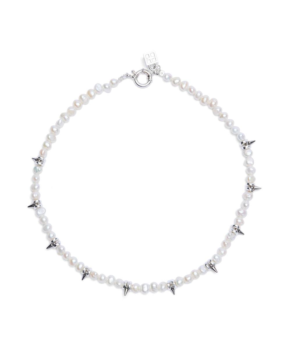 Pearl Spike Choker