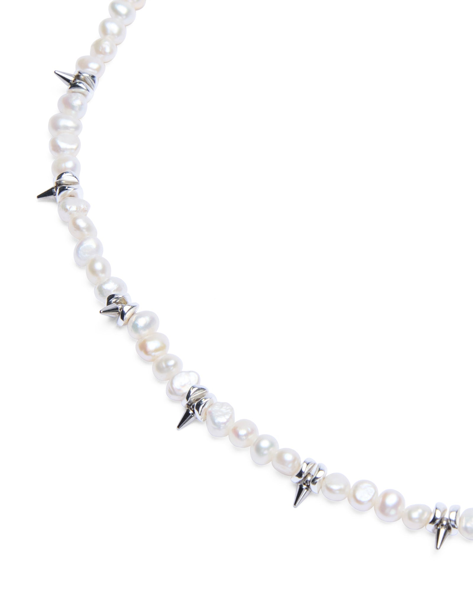Pearl Spike Necklace