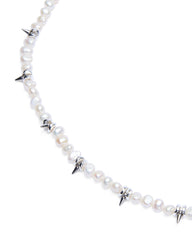 Pearl Spike Necklace