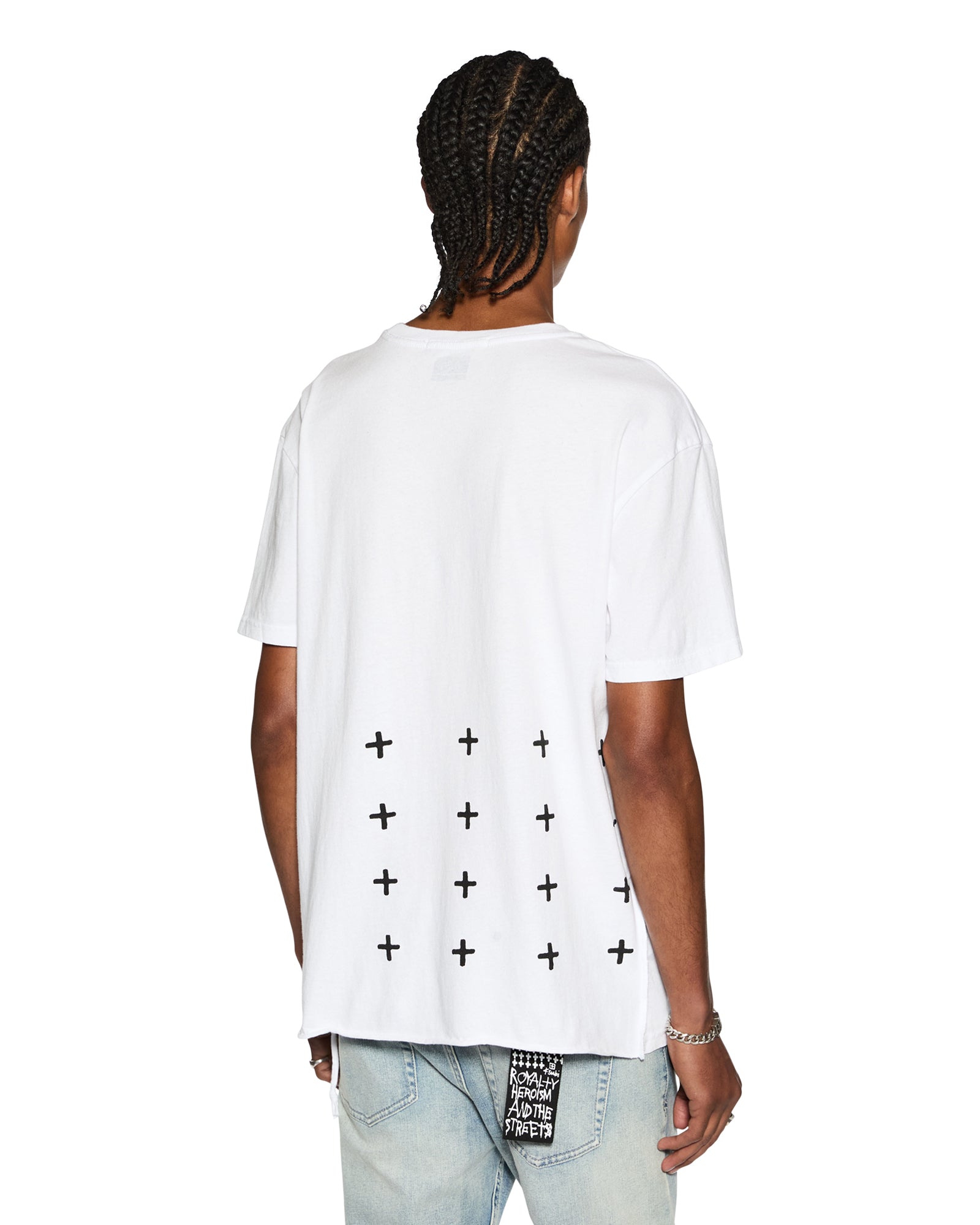 Buy 4 x 4 Biggie Ss Tee Optic White Ksubi