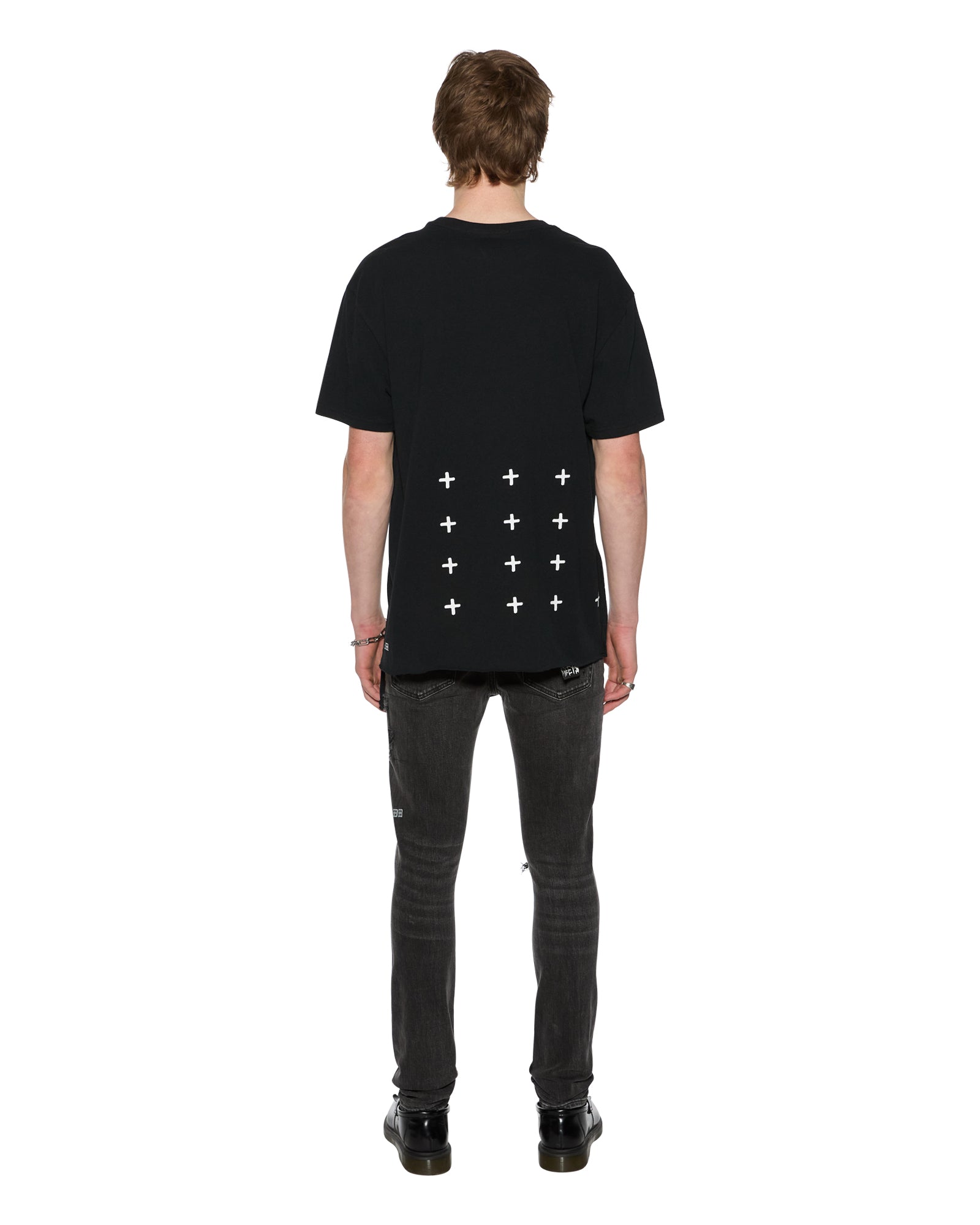 Buy 4 x 4 Biggie Ss Tee Jet Black Ksubi