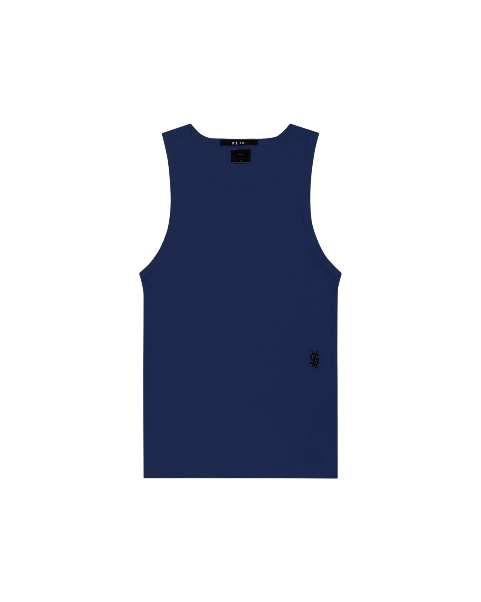 Mens Debut Singlet Navy Tees