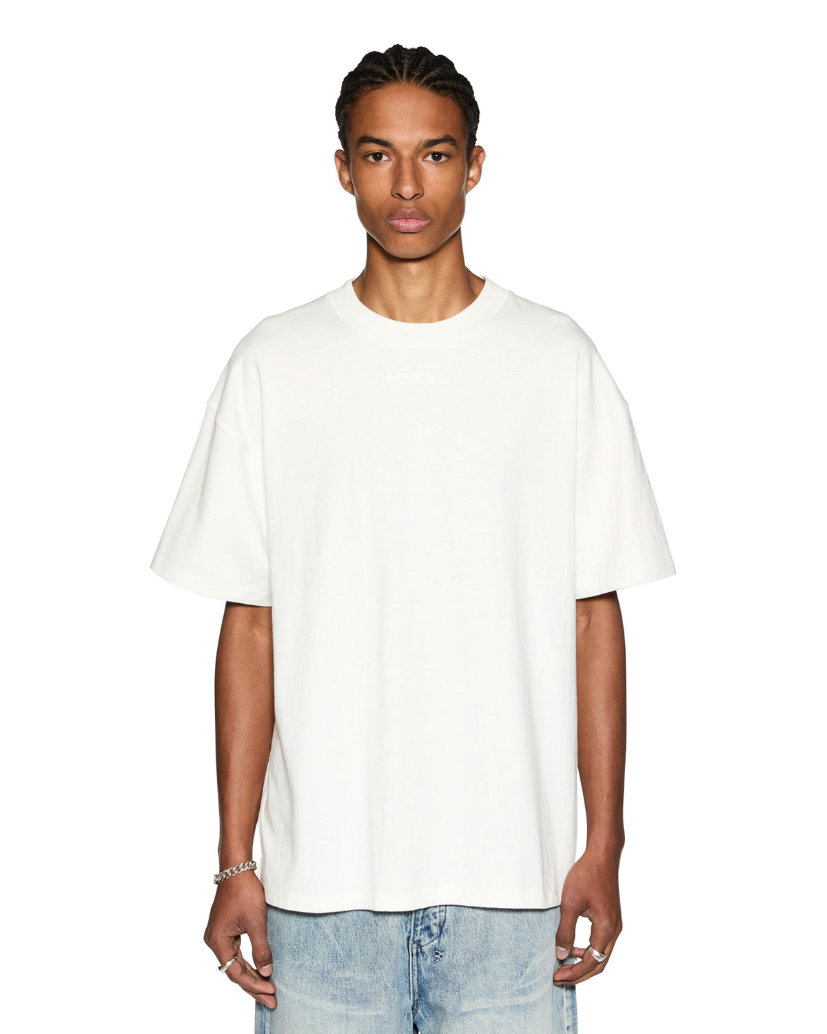 Sott Ekcess Short Sleeve T-shirt - Vintage White