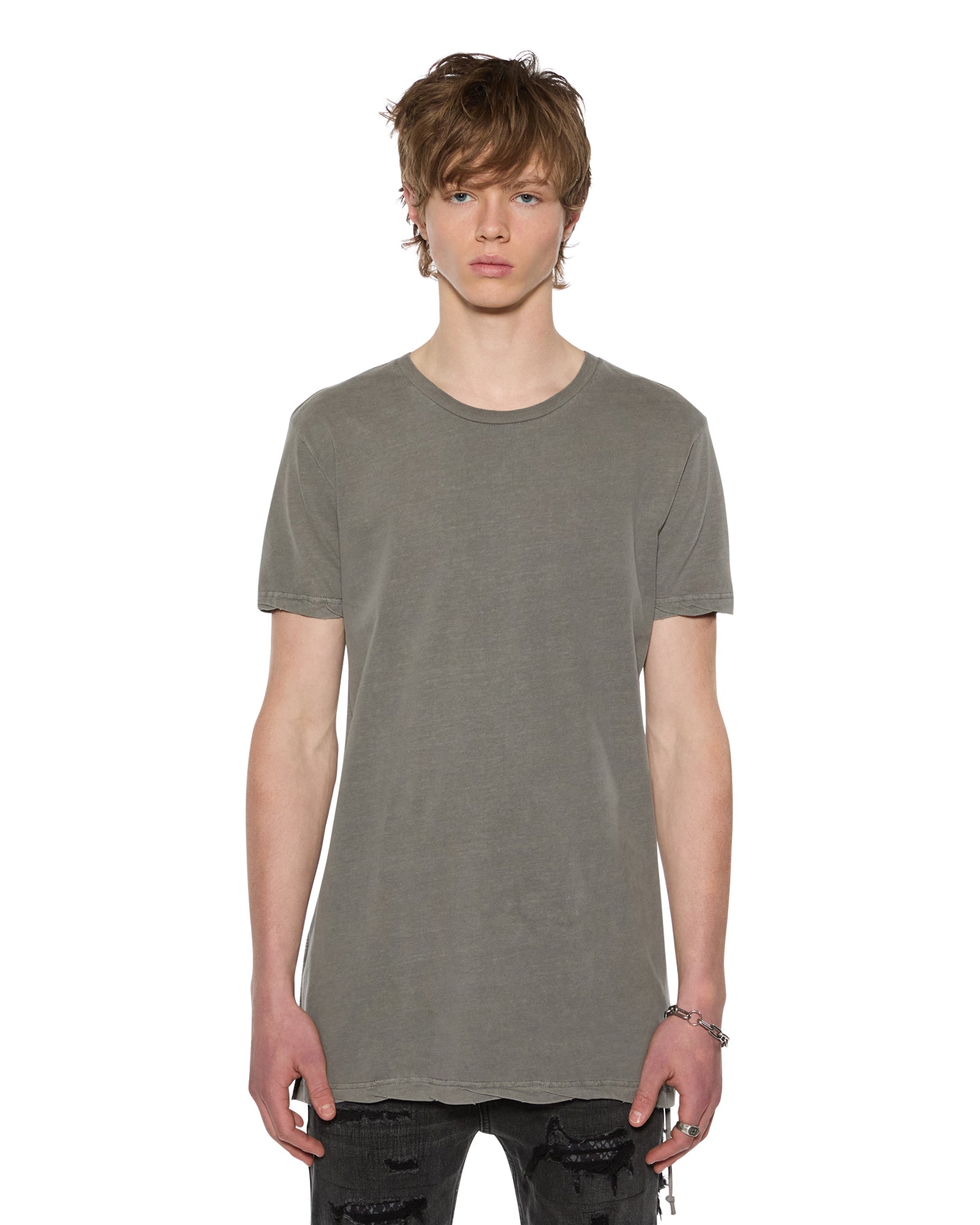 Buy Sioux Ss Tee Vintage Grey Ksubi
