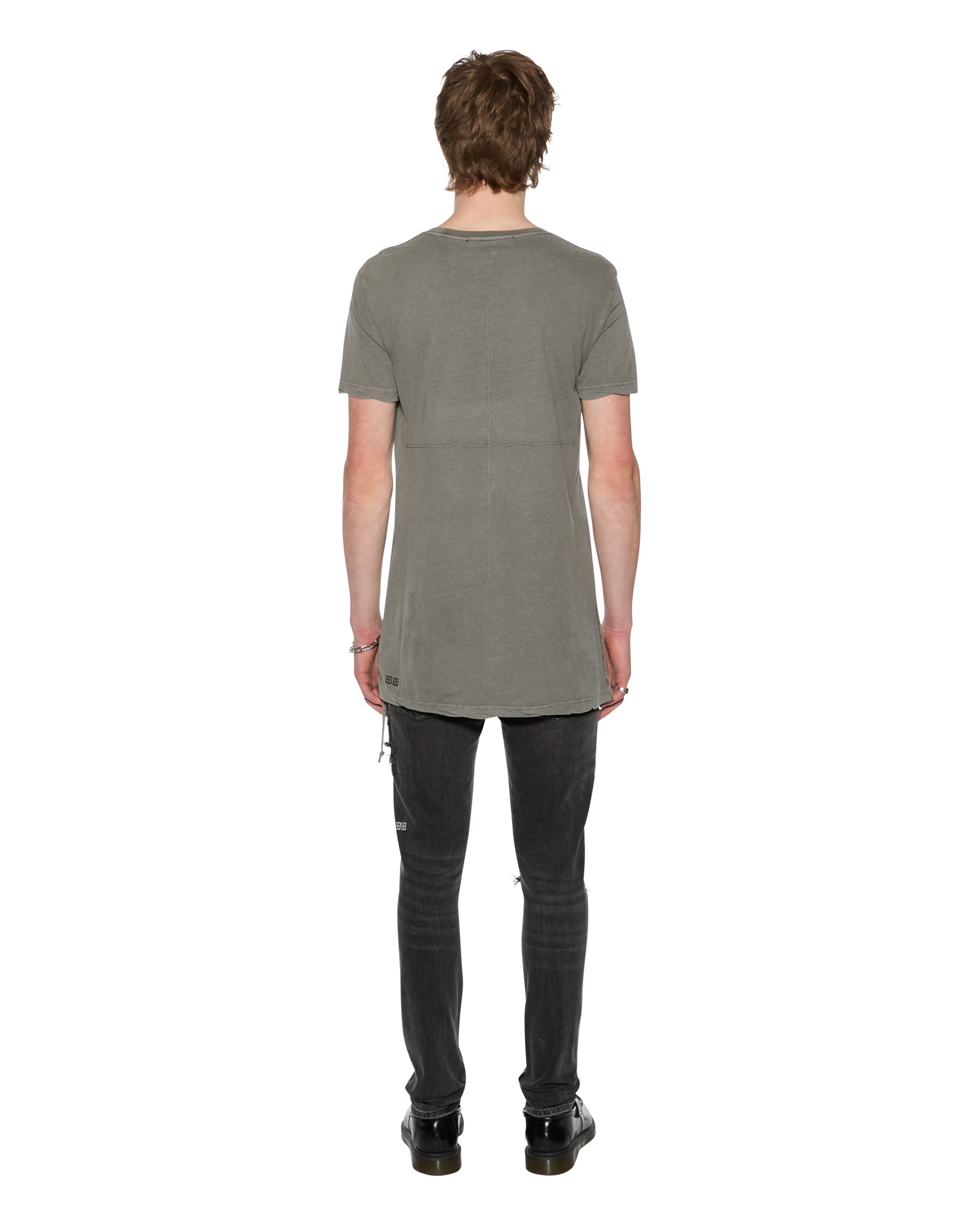 Buy Sioux Ss Tee Vintage Grey Ksubi