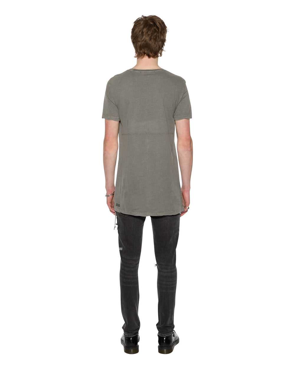Buy Sioux Ss Tee Vintage Grey Ksubi