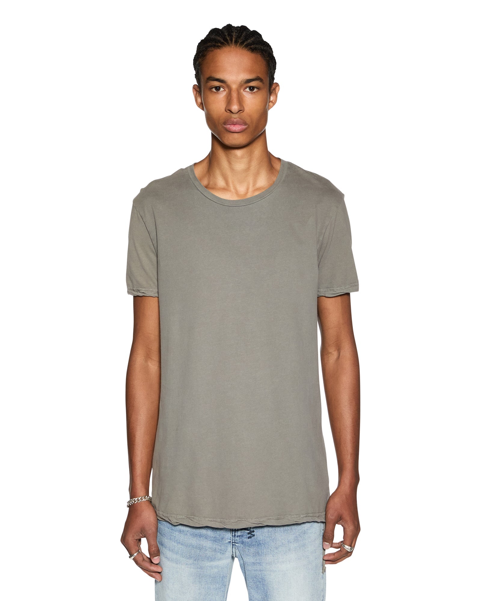 Buy Seeing Lines Ss Tee Vintage Grey Ksubi