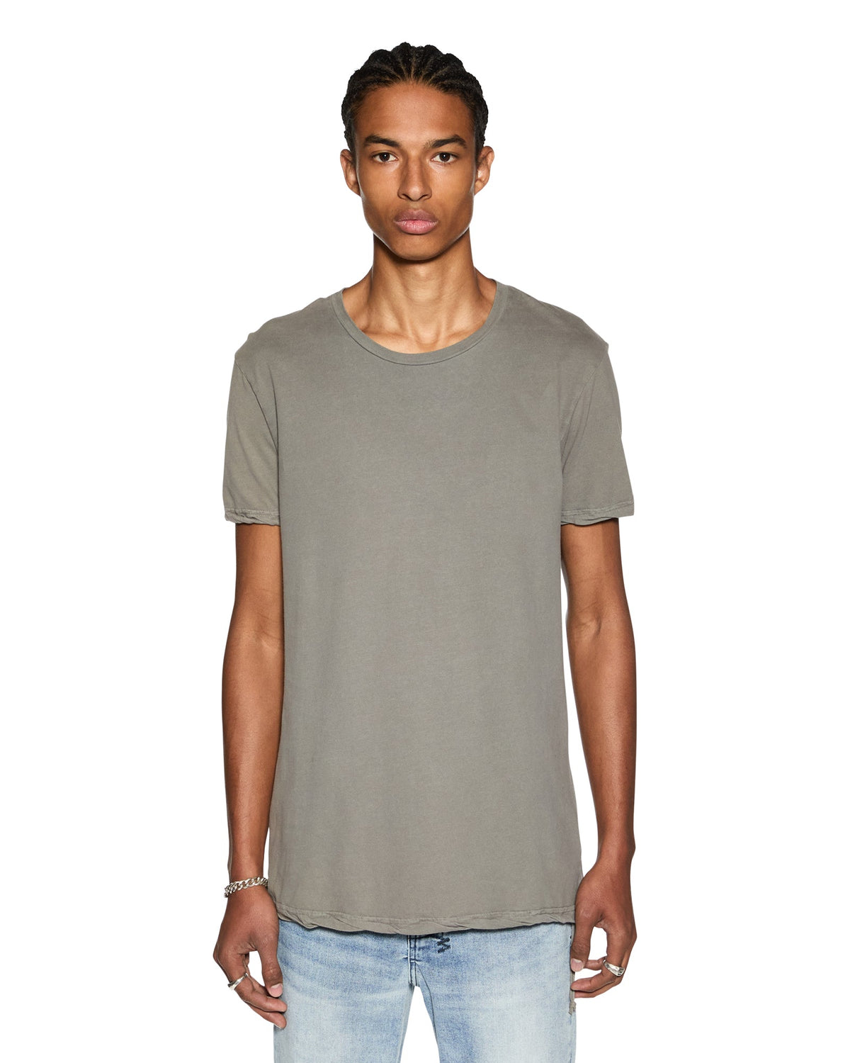 Buy Seeing Lines Ss Tee Vintage Grey Ksubi