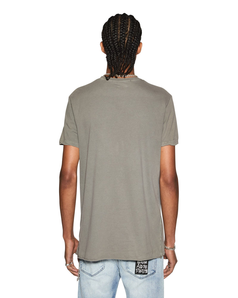 Buy Seeing Lines Ss Tee Vintage Grey Ksubi
