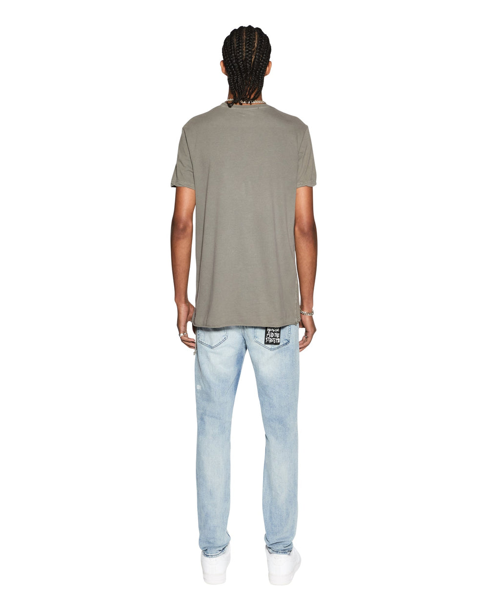 Buy Seeing Lines Ss Tee Vintage Grey Ksubi