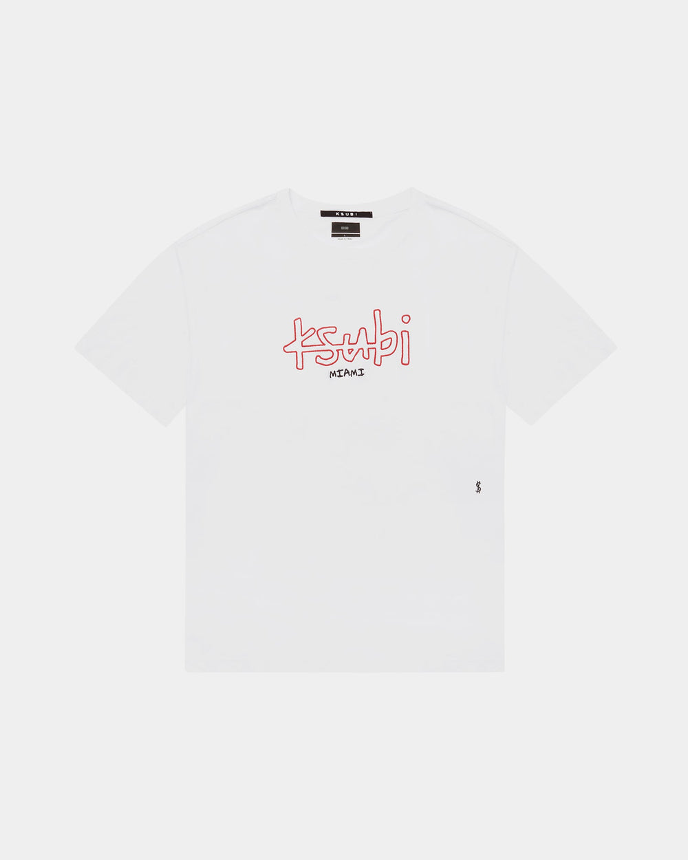 Buy Miami 4X4 Biggie Tee Tru White Men's Oversized T-shirt KSUBI