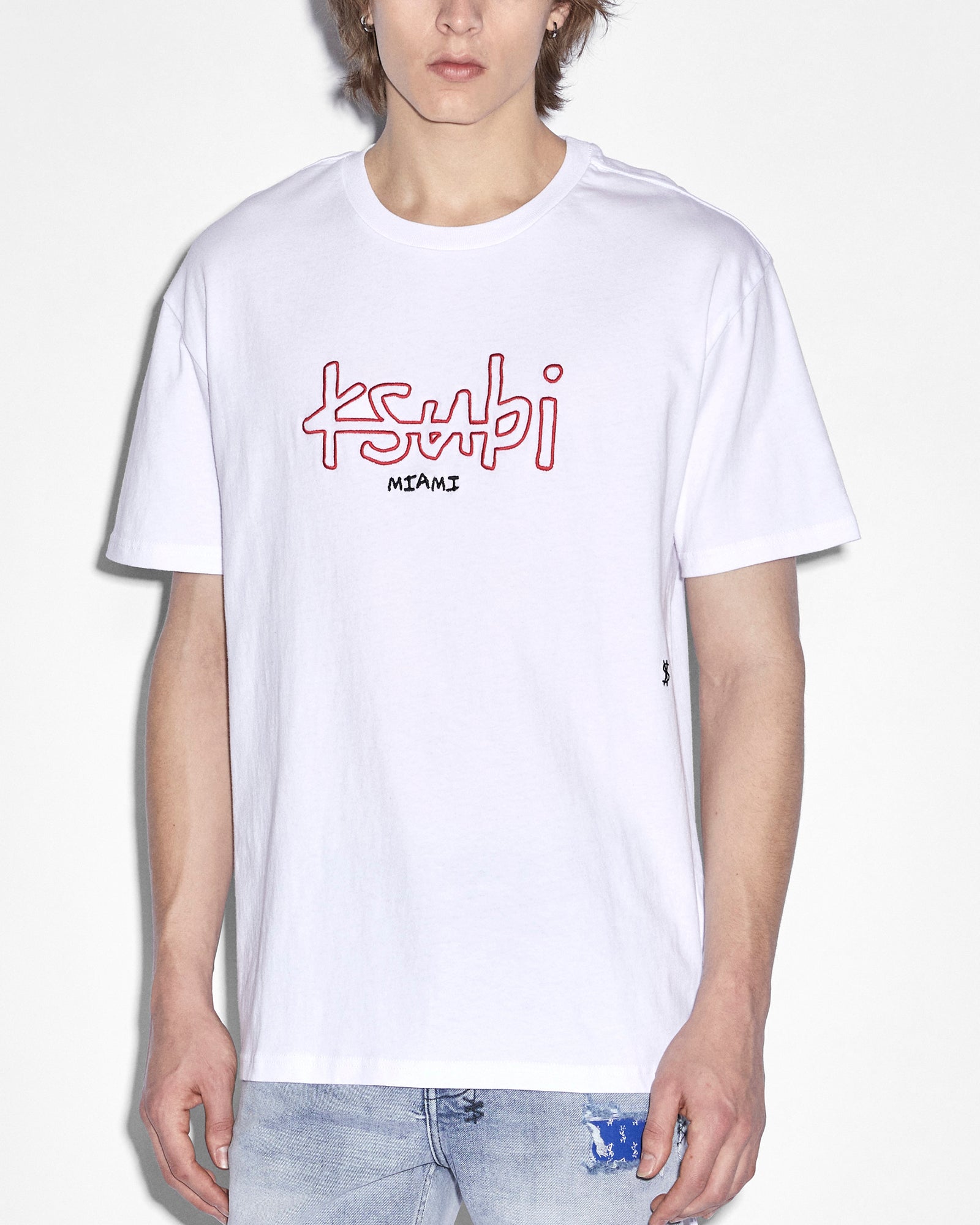 Buy Miami 4X4 Biggie Tee Tru White Men's Oversized T-shirt KSUBI