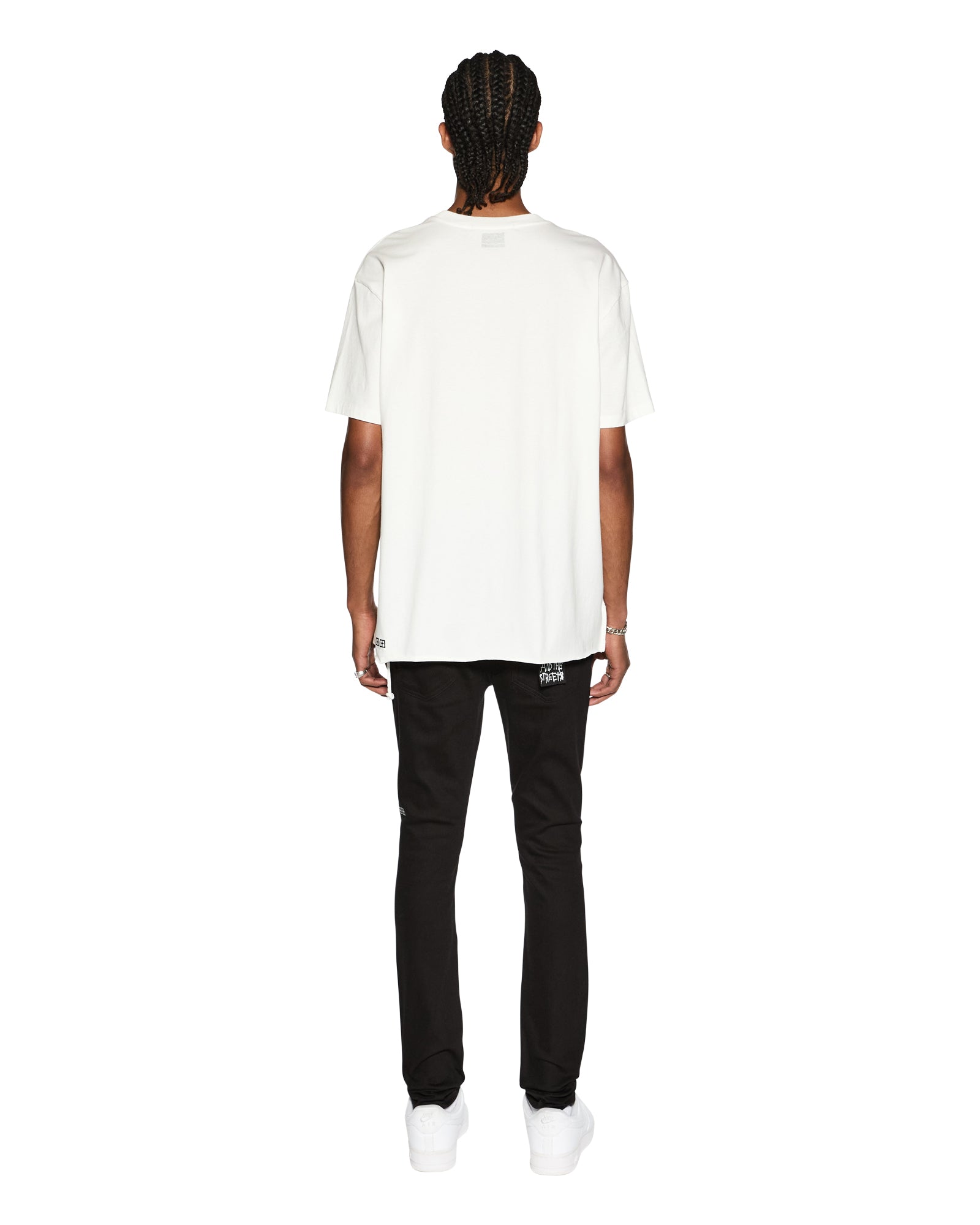 Buy Biggie Ss Tee Worn in White Oversized Tee