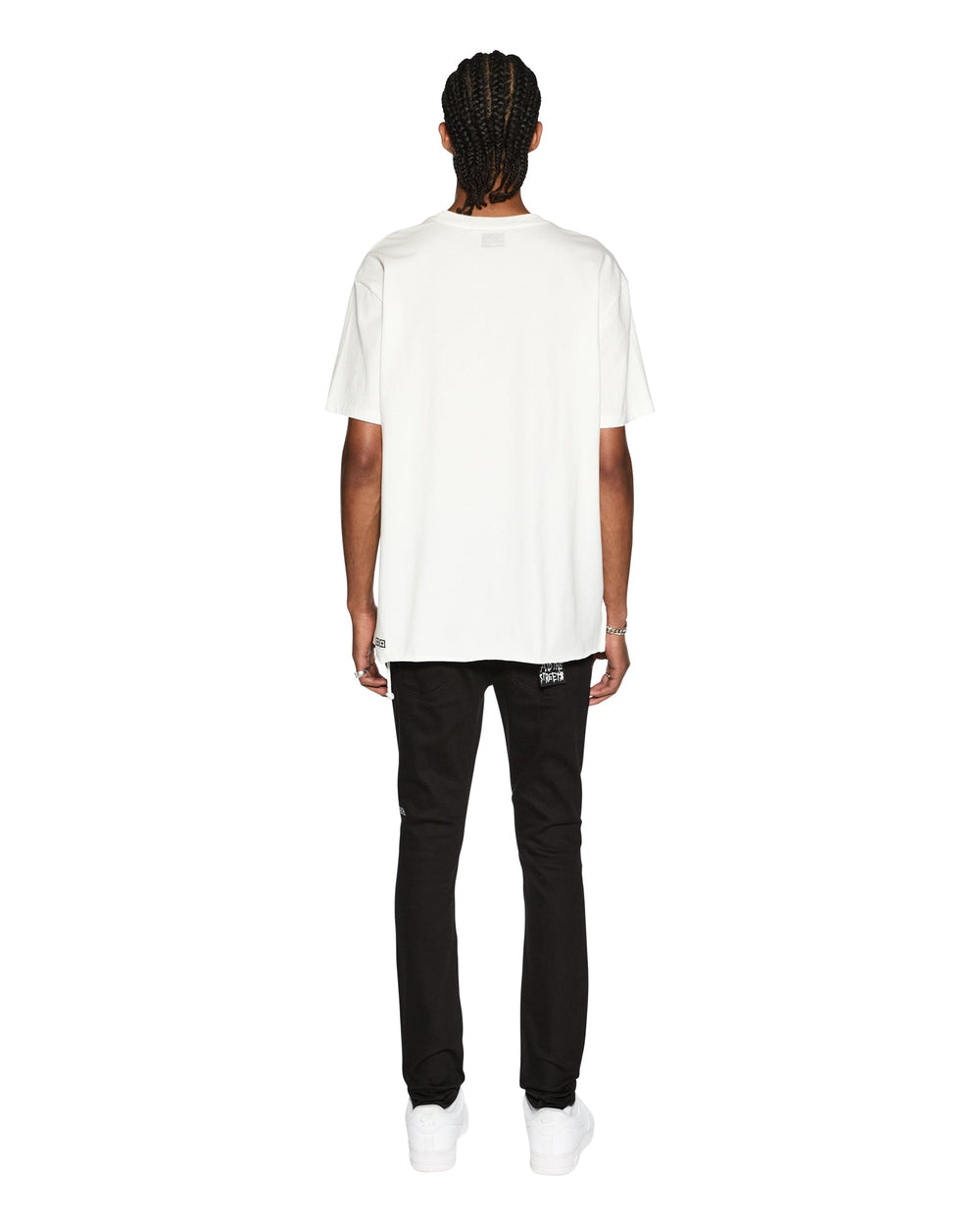 Buy Biggie Ss Tee Worn in White Oversized Tee