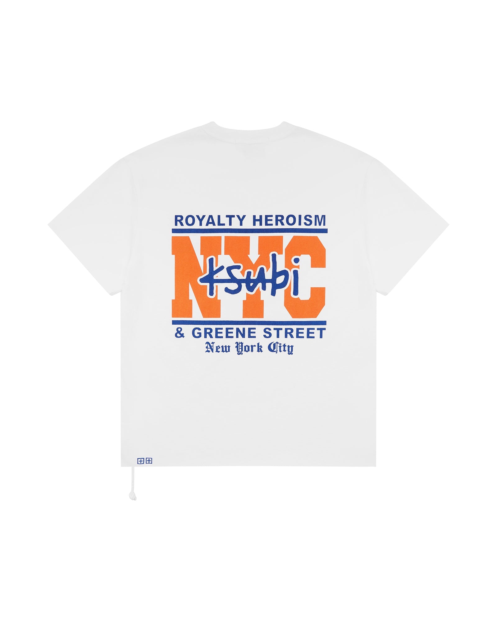 Mens Nyc And The Streets Ss Biggie Tee White Tees